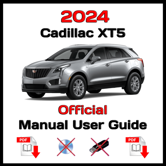 2024 Cadillac XT5 Official Manual User Guide