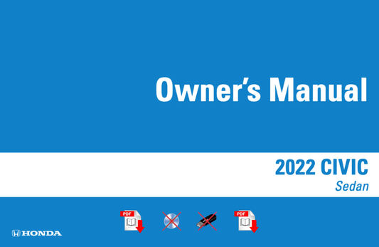 2022 Honda Civic Owner's Manual User Guide