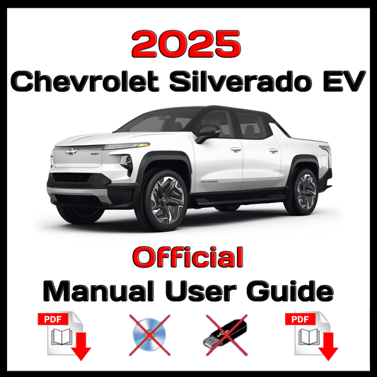 2025 Chevrolet Silverado EV Official Manual User Guide