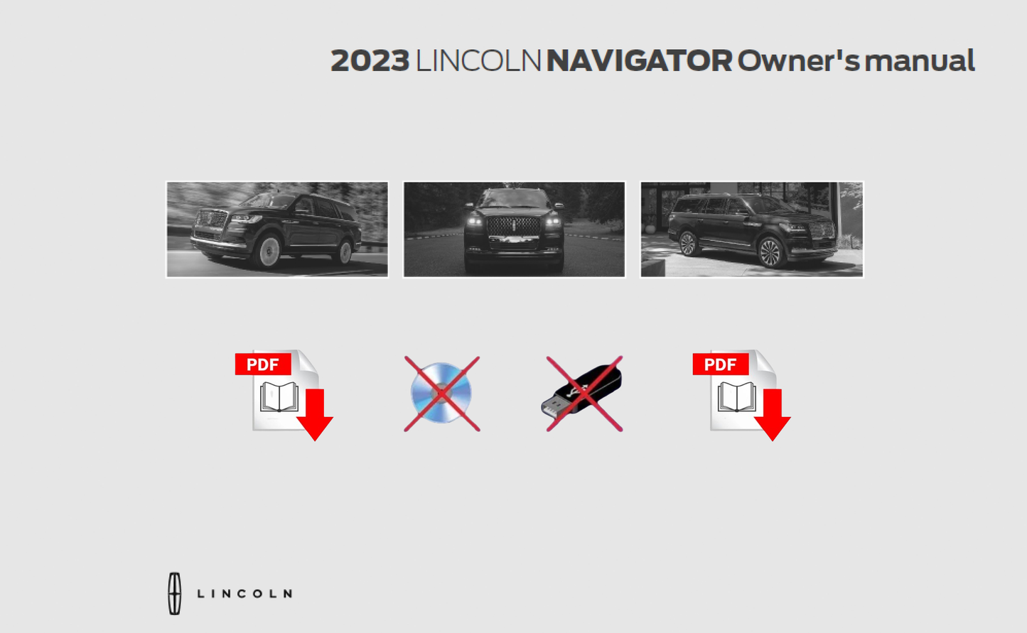 2023 Lincoln Navigator Official Manual User Guide