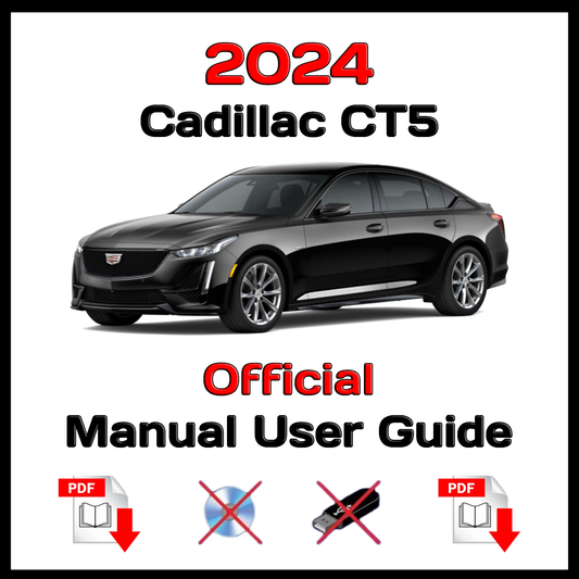 2024 Cadillac CT5 Official Manual User Guide