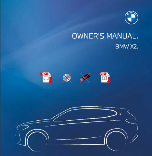 2023 BMW X2 Owner's Manual User Guide