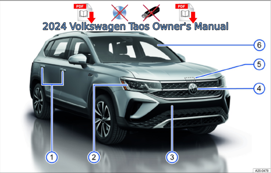 2024 Volkswagen Taos Owner's Manual User Guide