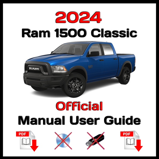 2024 Ram 1500 Classic Official Manual User Guide