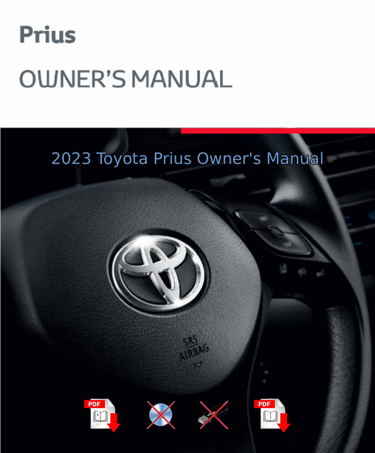 2023 Toyota Prius Owner's Manual User Guide