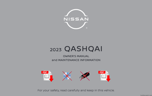 2023 Nissan Qashqai Owner's Manual User Guide
