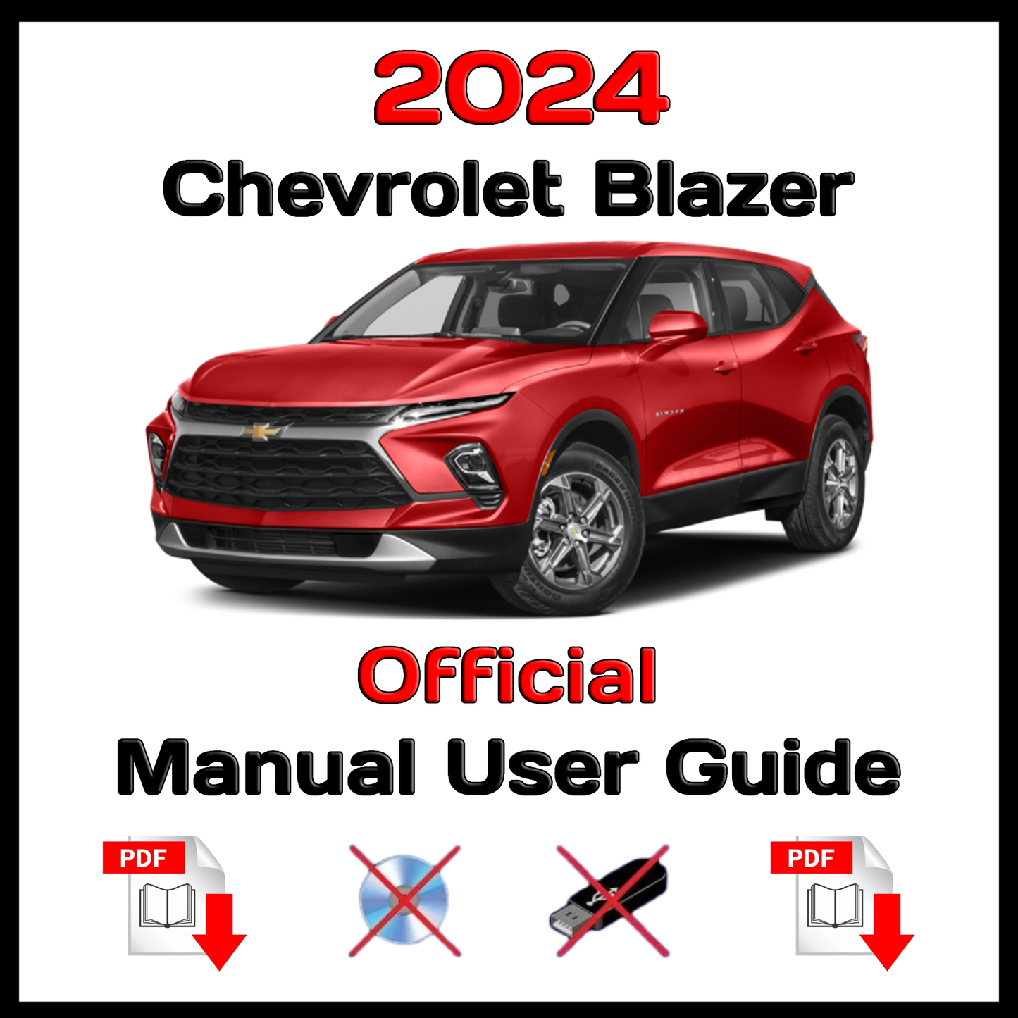 2024 Chevrolet Blazer Official Manual User Guide