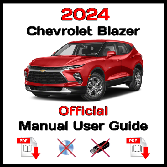 2024 Chevrolet Blazer Official Manual User Guide