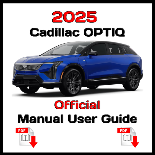 2025 Cadillac OPTIQ Official Manual User Guide