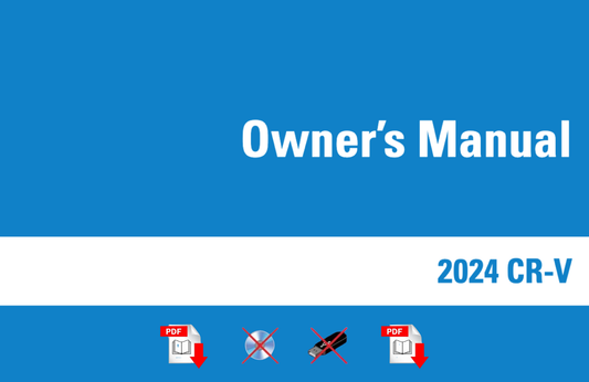 2024 Honda CR-V Owner's Manual User Guide
