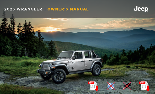 2023 Jeep Wrangler Official Manual User Guide