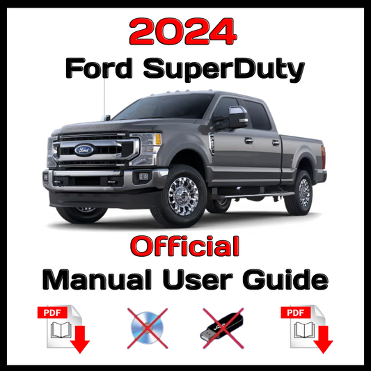 2024 Ford SuperDuty Official Manual User Guide