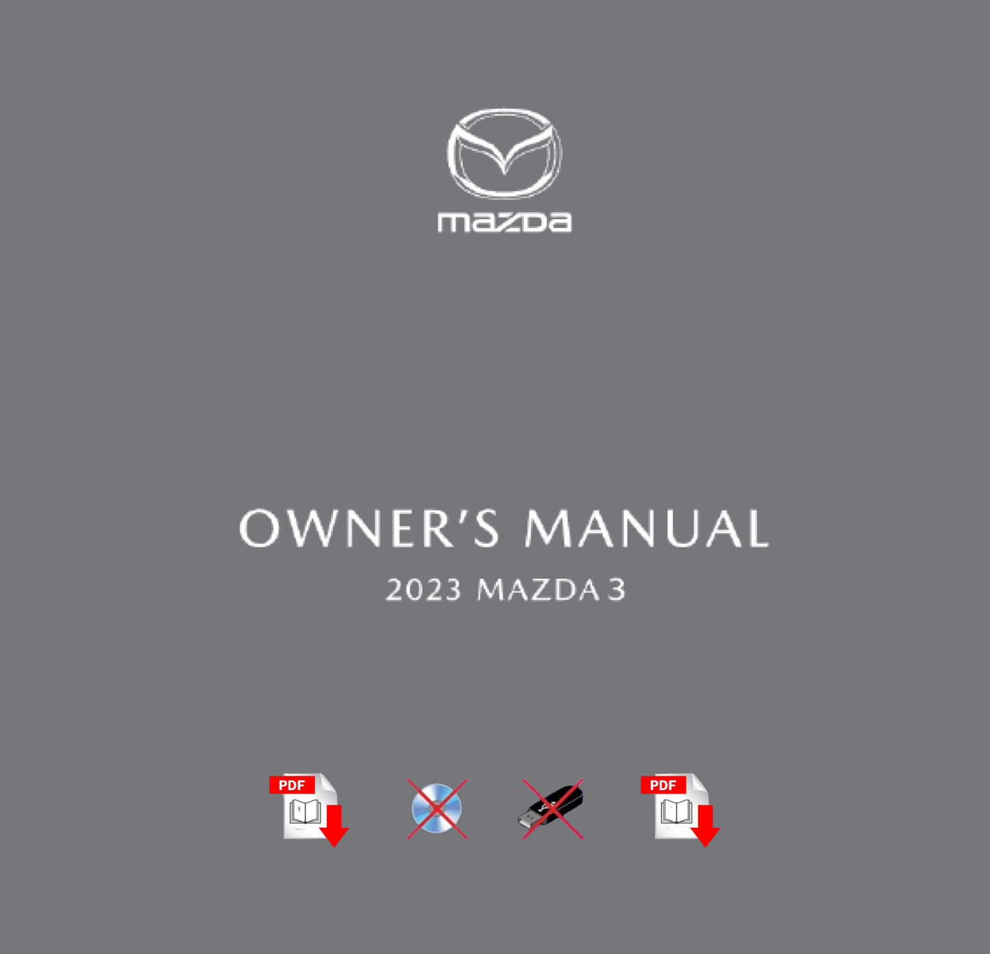 2023 Mazda 3 Owner's Manual User Guide