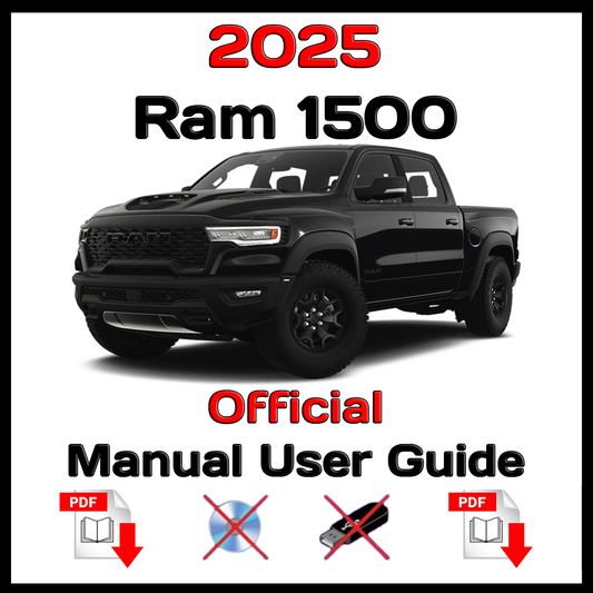 2025 Ram 1500 Official Manual User Guide