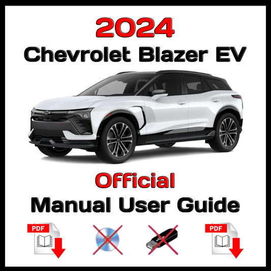 2024 Chevrolet Blazer EV Official Manual User Guide