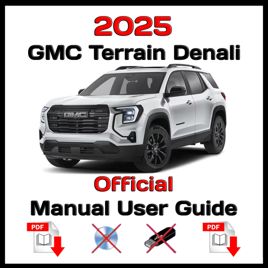 2025 GMC Terrain Denali Official Manual User Guide