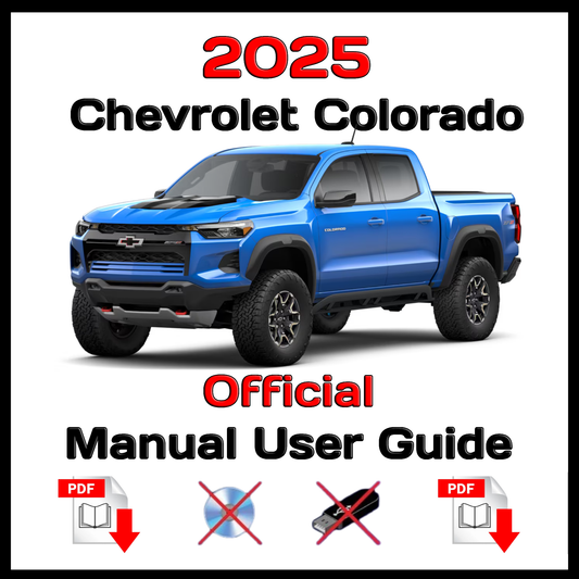 2025 Chevrolet Colorado Official Manual User Guide