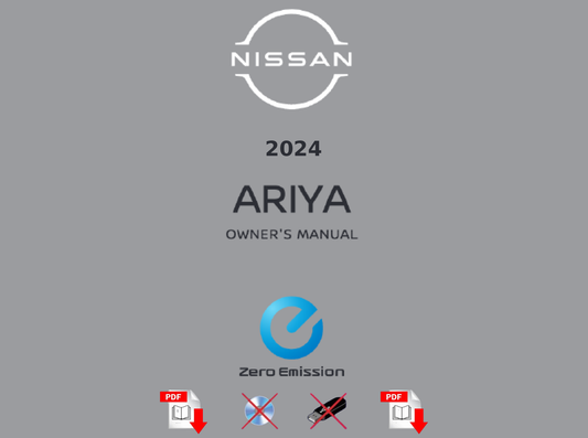 2024 Nissan Ariya Owner's Manual User Guide