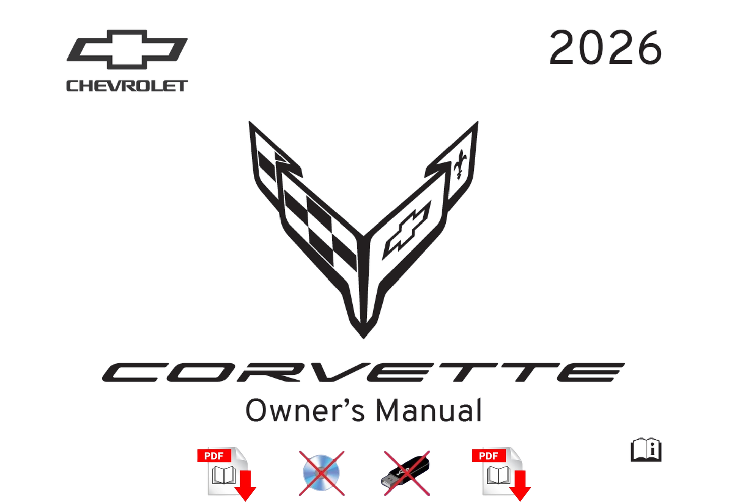 2026 Chevrolet Corvette Official Manual User Guide