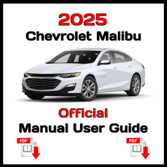 2025 Chevrolet Malibu Official Manual User Guide