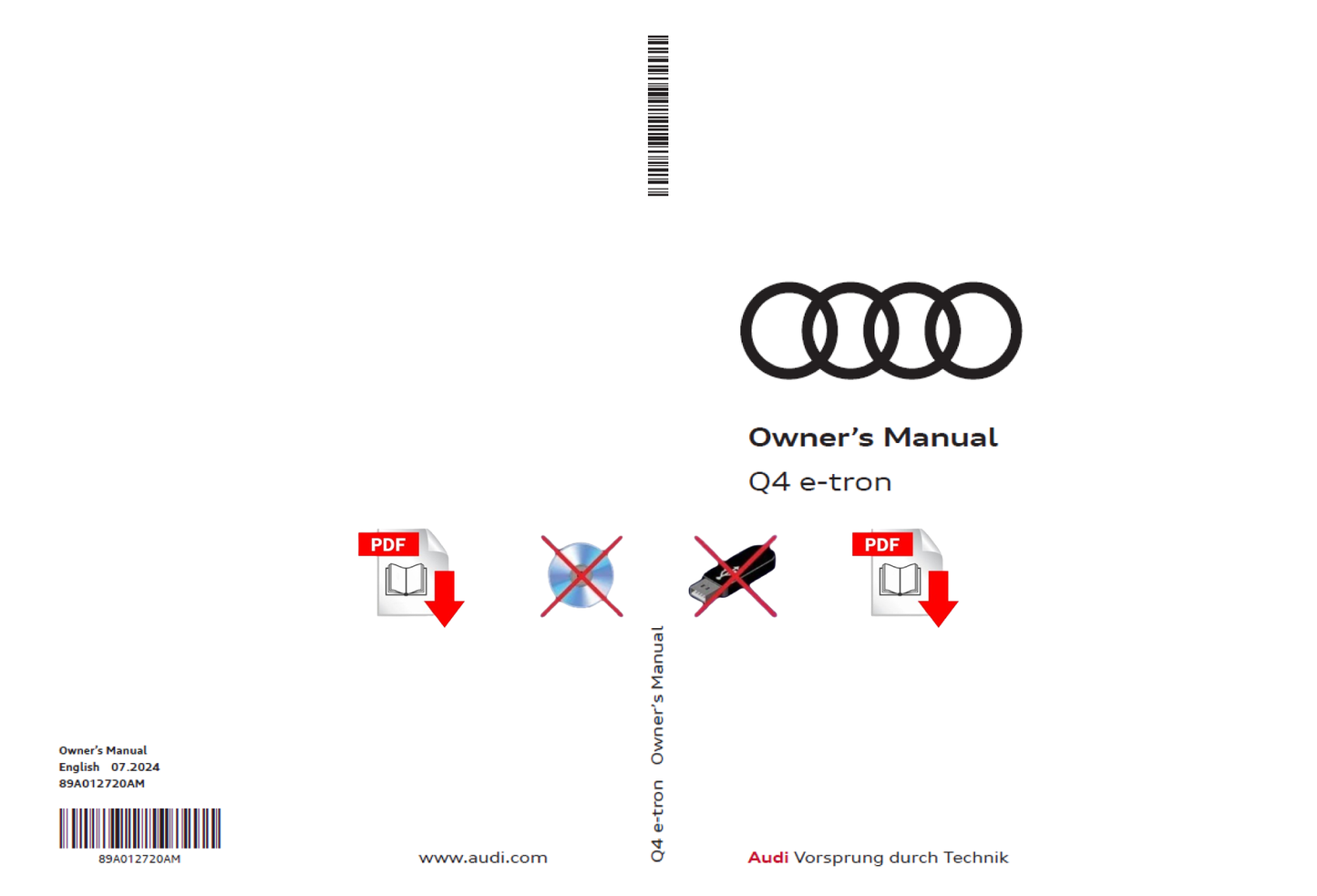 2025 Audi Q4 e-tron Owner's Manual User Guide