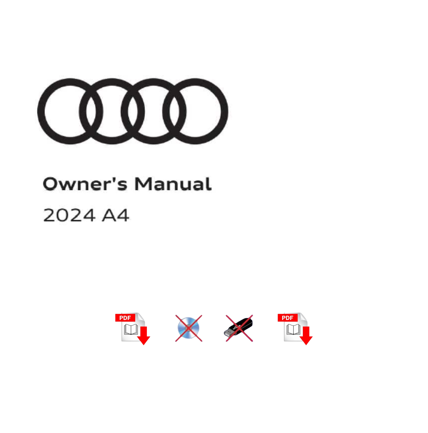 2024 Audi A4 Owner's Manual User Guide