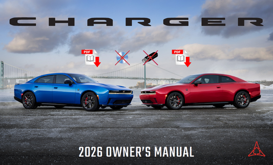 2026 Dodge Charger Owner's Manual User Guide