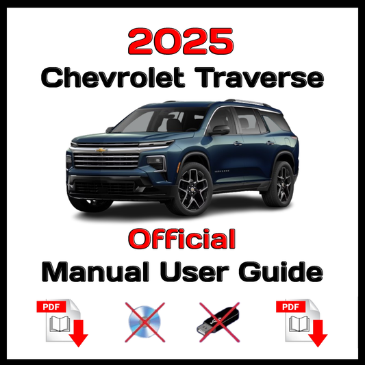 2025 Chevrolet Traverse Official Manual User Guide