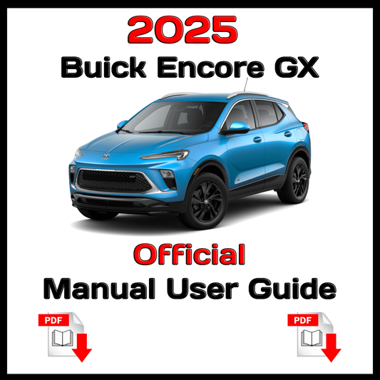 2025 Buick Encore GX Official Manual User Guide
