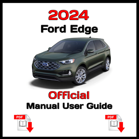 2024 Ford Edge Official Manual User Guide