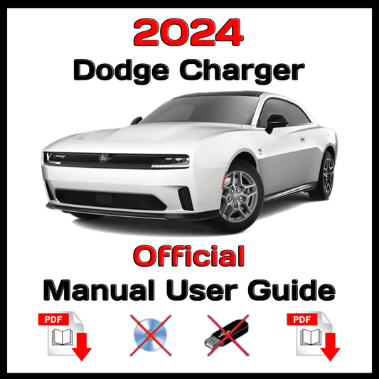 2024 Dodge Charger Official Manual User Guide