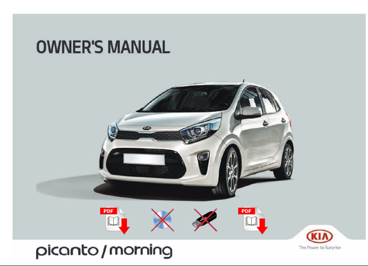 2023 Kia Picanto Owner's Manual User Guide