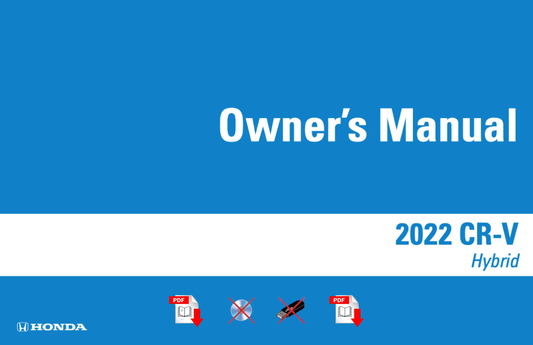 2022 Honda CR-V Owner's Manual User Guide