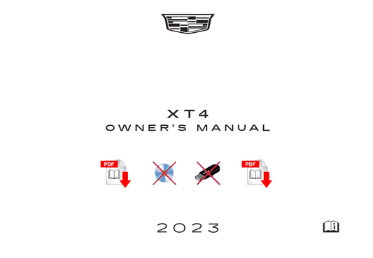 2023 Cadillac XT4 Official Manual User Guide