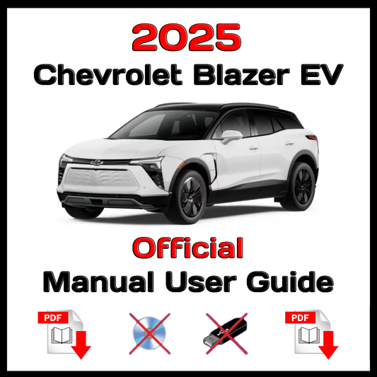 2025 Chevrolet Blazer EV Official Manual User Guide