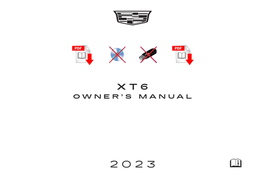2023 Cadillac XT6 Official Manual User Guide