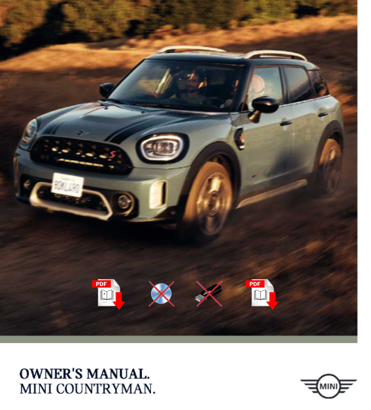2023 Mini Countryman Owner's Manual User Guide