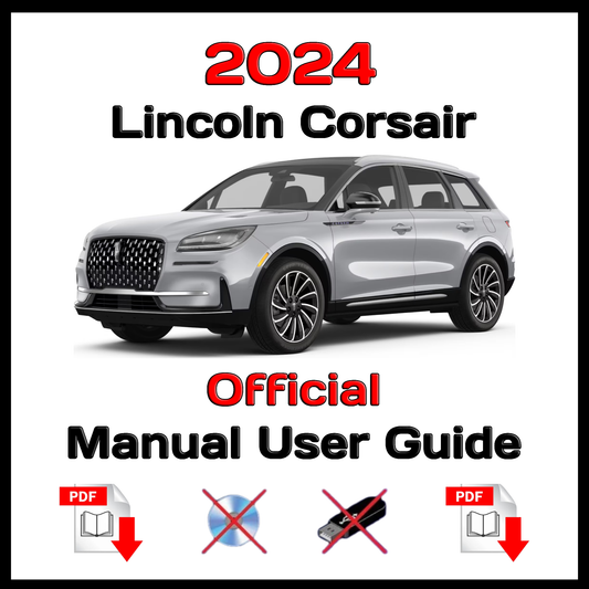 2024 Lincoln Corsair Official Manual User Guide