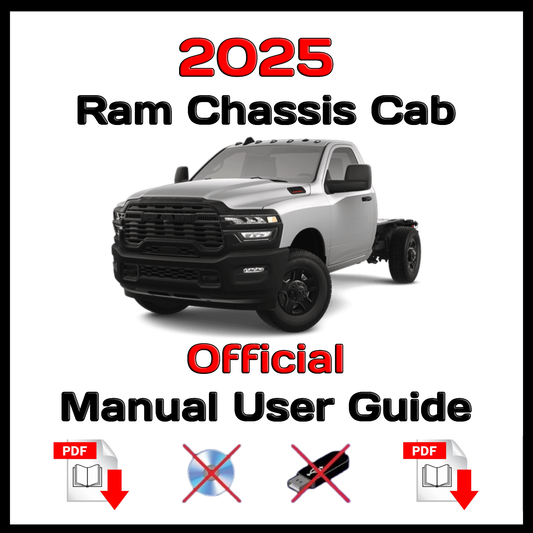 2025 Ram Chassis Cab Official Manual User Guide