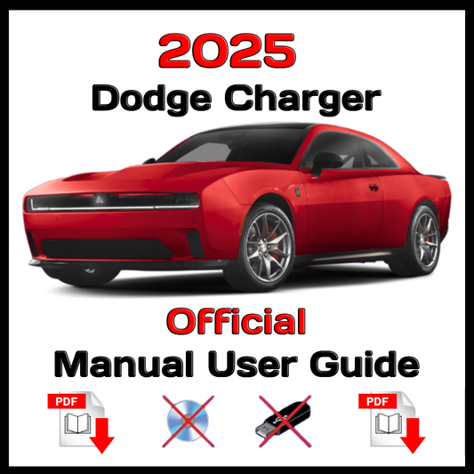 2025 Dodge Charger Official Manual User Guide