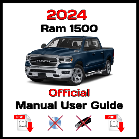 2024 Ram 1500 Official Manual User Guide