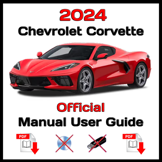 2024 Chevrolet Corvette Official Manual User Guide