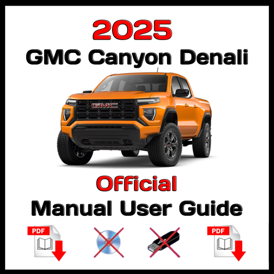 2025 GMC Canyon Denali Official Manual User Guide