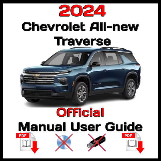 2024 Chevrolet All-new Traverse Official Manual User Guide