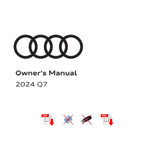 2024 Audi Q7 Owner's Manual User Guide
