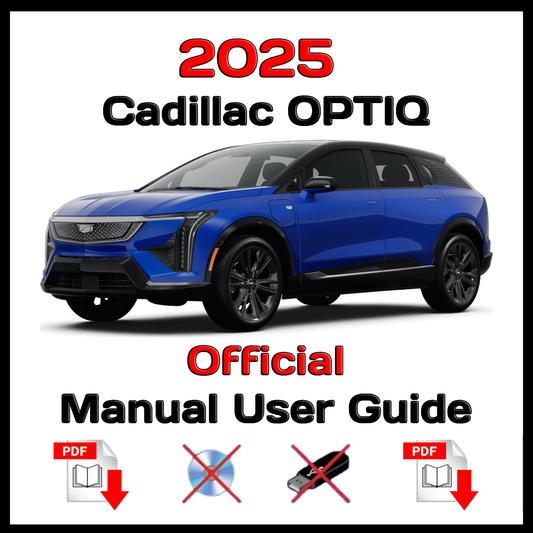 2025 Cadillac OPTIQ Official Manual User Guide
