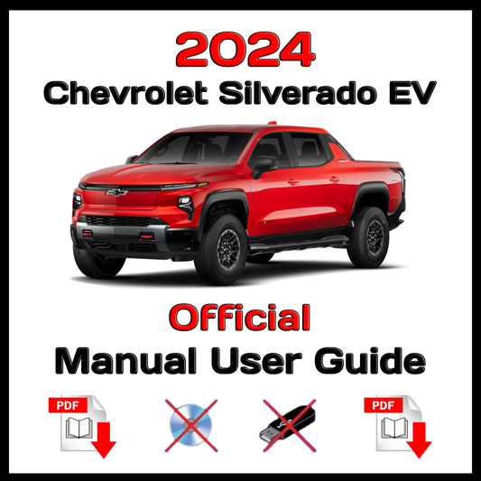2024 Chevrolet Silverado EV Official Manual User Guide