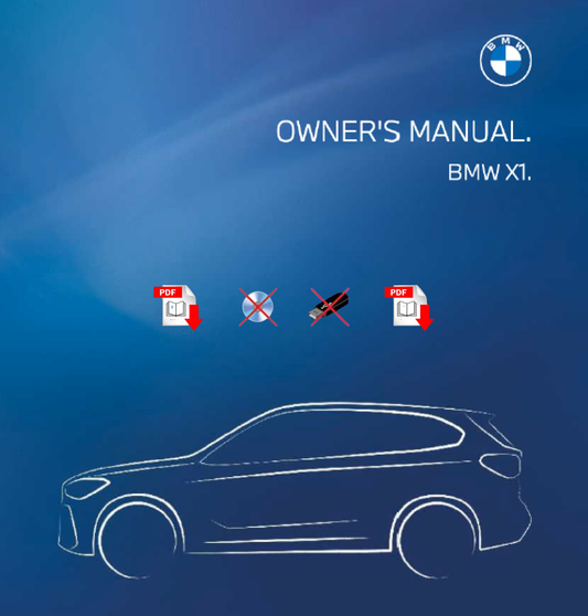2023 BMW X1 Owner's Manual User Guide