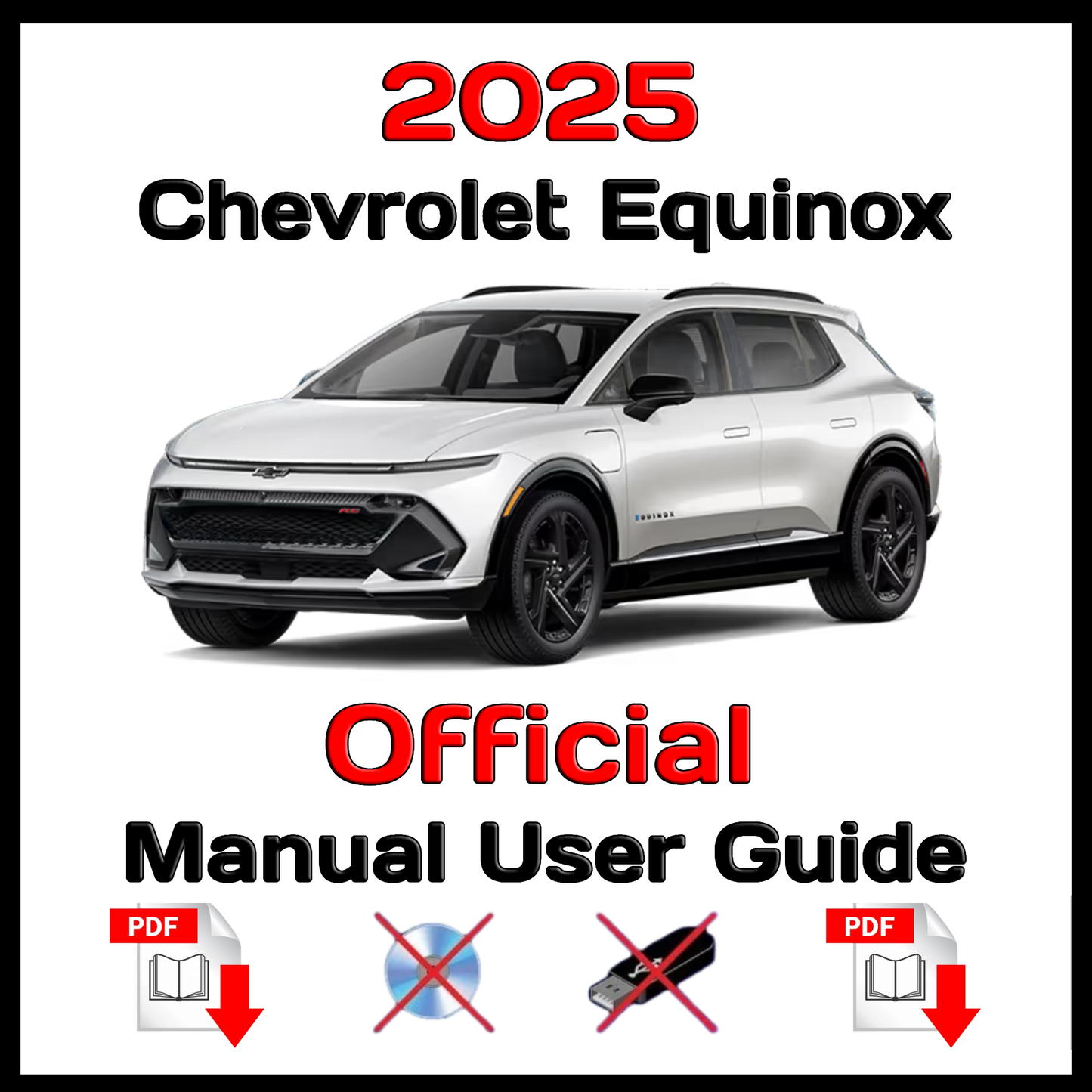 2025 Chevrolet Equinox Official  Manual User Guide