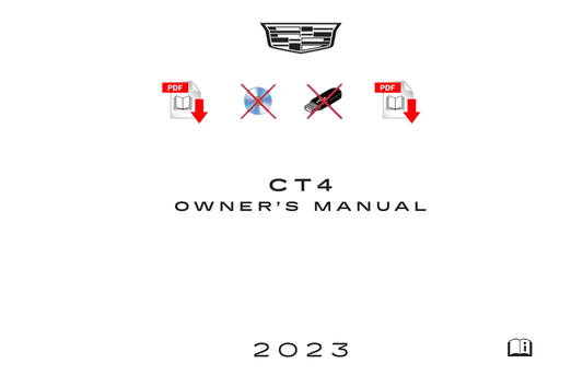 2023 Cadillac CT4 Official Manual User Guide